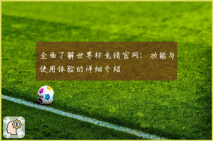 全面了解世界杯竞猜官网：功能与使用体验的详细介绍