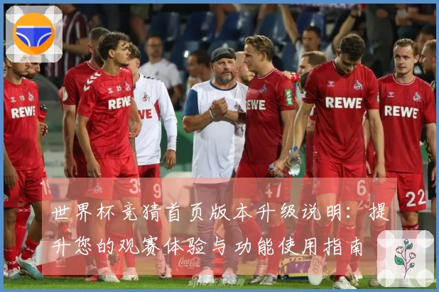 世界杯竞猜首页版本升级说明：提升您的观赛体验与功能使用指南